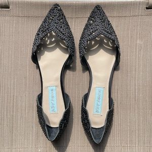 Betsy Johnson Lucy Embellished Flats